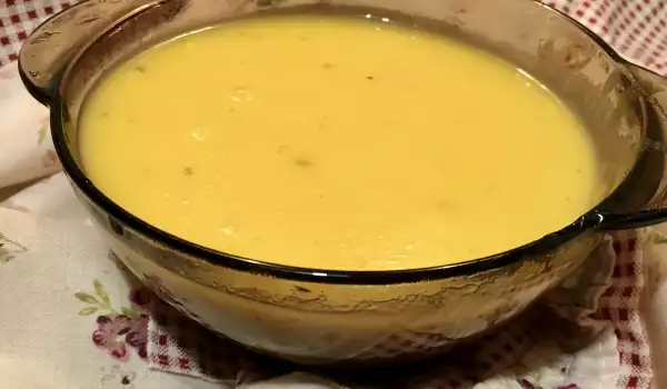 Potato Cream Soup with Turmeric