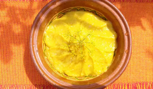 Golden Potato Spread with Beans and Turmeric