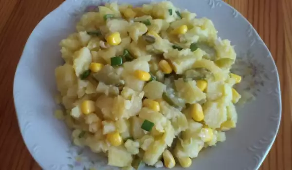 Potatoes and Corn Salad