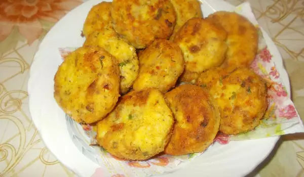 Potato Meatballs with Cheese and Feta