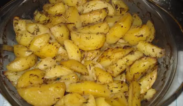 Potatoes with Garlic and Mustard
