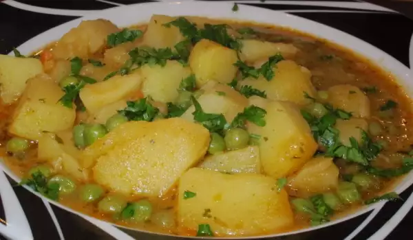 Pea and Potato Stew