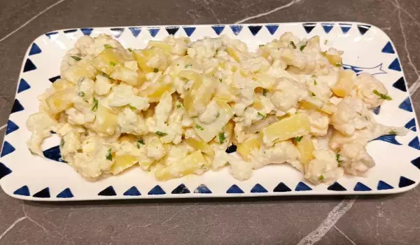 Potatoes with Cauliflower