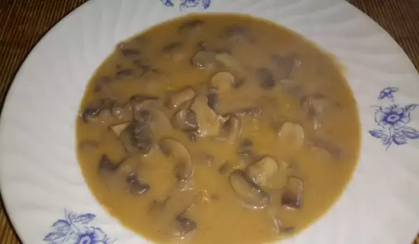 Porridge with Champignons