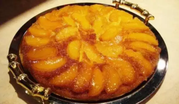 Quick Peach Cake