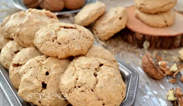 Flourless Walnut Cookies