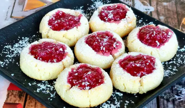 Keto Sweets with Raspberry Jam