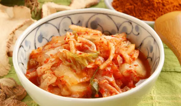 Kimchi - Fresh and Spicy Cabbage Side Dish