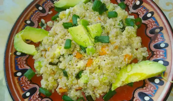 Quinoa Salad with Sweet Potatoes