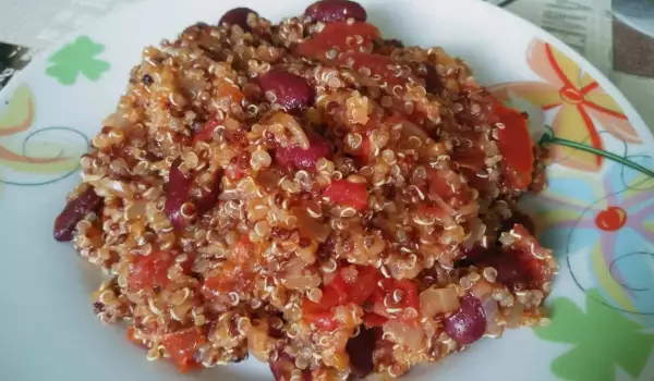 Quinoa with Red Beans