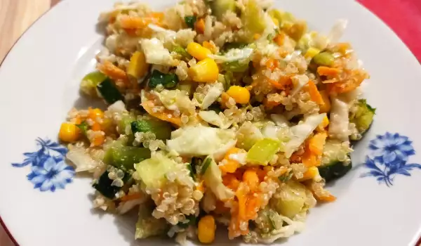 Quinoa Salad with Sesame Dressing