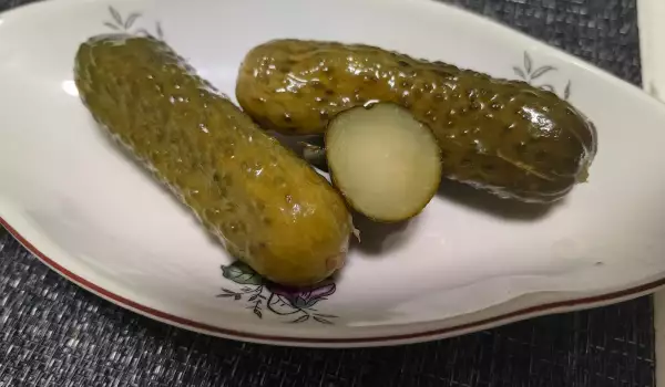 Pickles with Only Salt and Water