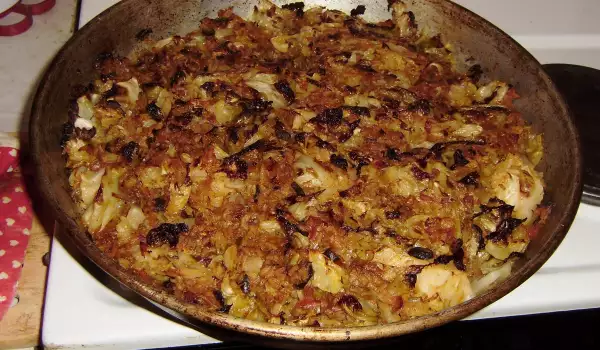 Sauerkraut with Leeks and Rice