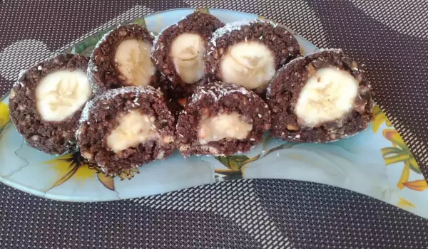 Coconut Roll with Cocoa