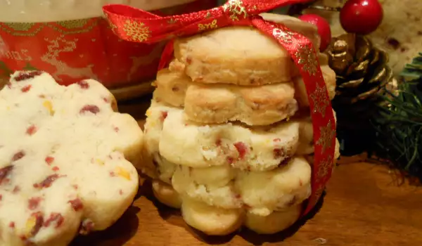 Christmas Cranberry Biscuits