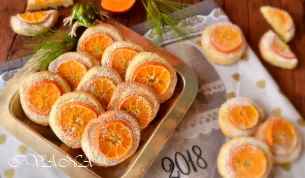 Tangerine Christmas Cookies