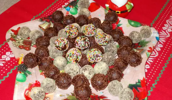 Christmas Biscuit Truffles