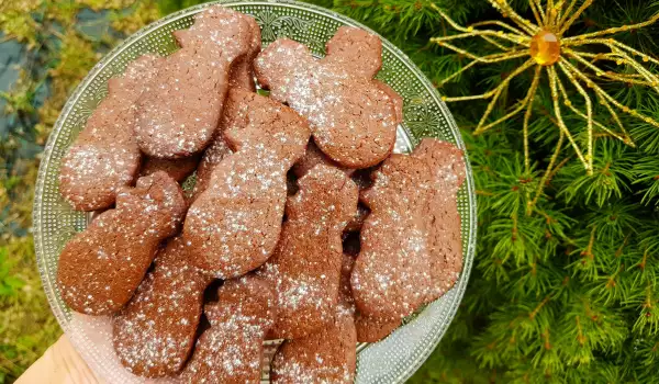 Christmas Cocoa Cookies