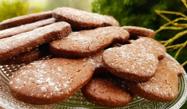 Christmas Cocoa Cookies