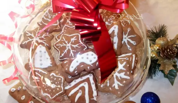 Cinnamon Christmas Cookies with Honey