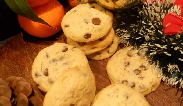 Orange Scented Chocolate Chip Cookies