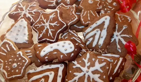 Cinnamon Christmas Cookies with Honey