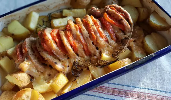 Pork Loin with New Potatoes