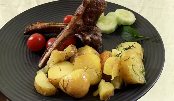 Lamb Chops with Potatoes