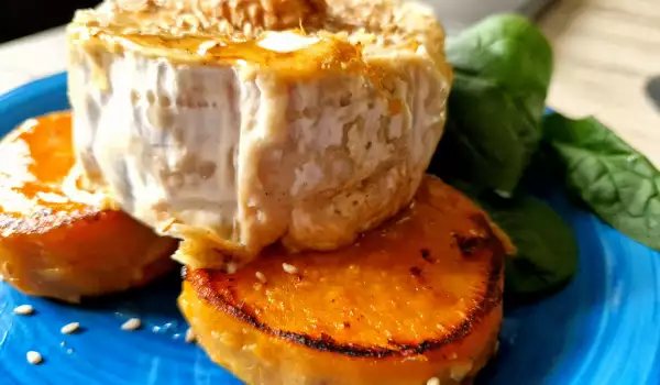 Sweet Potato with Goat Cheese