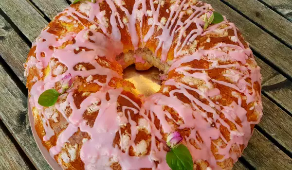 Roscon De Reyes Rosa