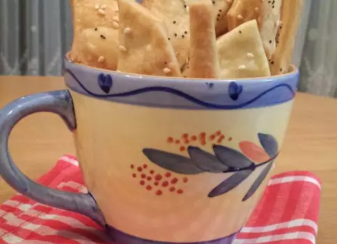 Crackers with Olive Oil