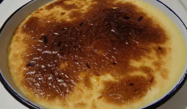 Easy, Homemade Creme Caramel in an Oven Dish