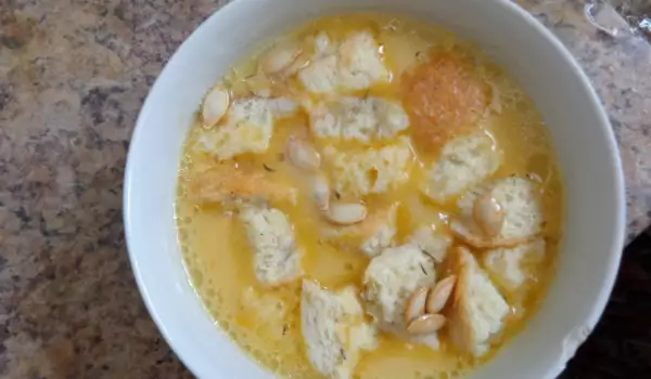 Butternut Squash and Potato Cream Soup