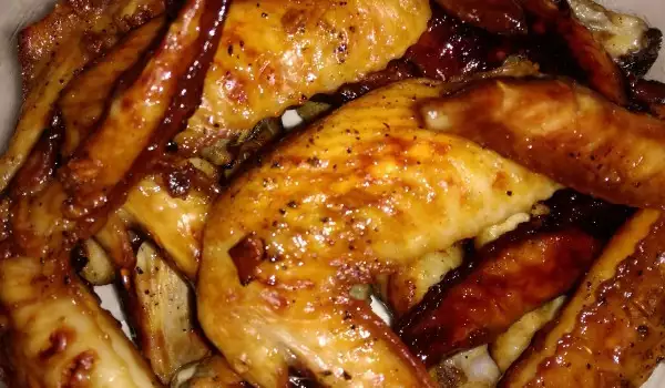 Honey-Glazed Chicken Wings