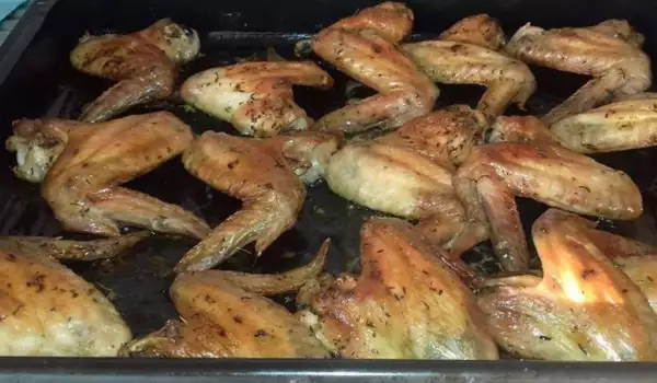 Roasted Chicken Wings with Spices