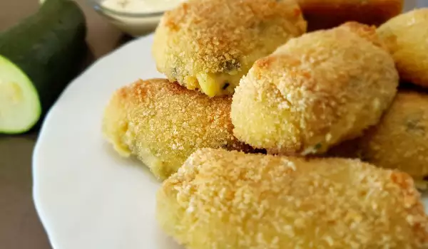 Oven-Baked Zucchini Croquettes