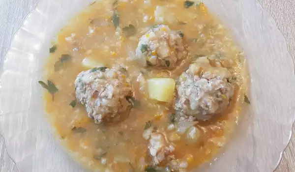 Country-Style Meatball Stew