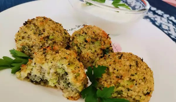 Quinoa and Broccoli Patties