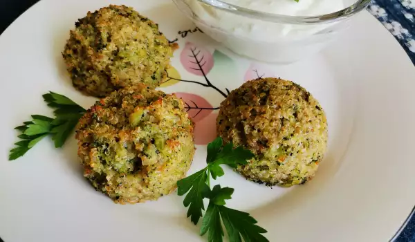 Quinoa and Broccoli Patties
