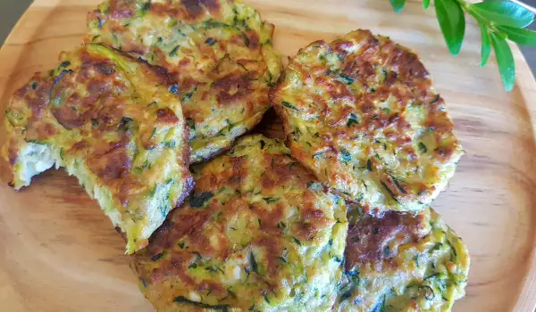 Oven-Baked Dietary Zucchini Patties