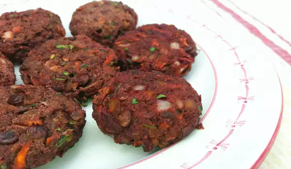 Lentil and Beetroot Patties