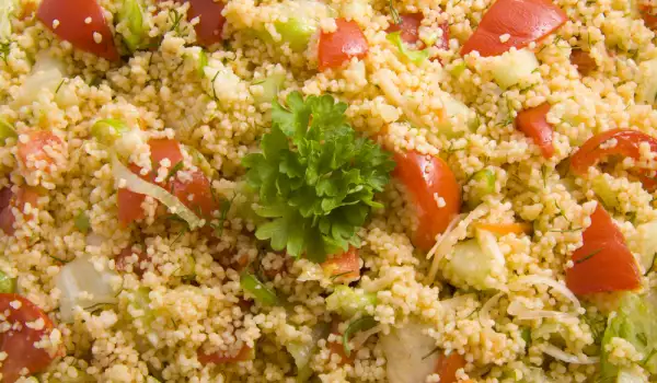 Italian-Style Couscous with Tomatoes