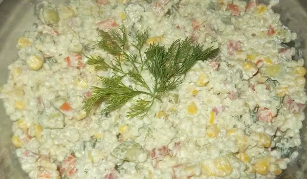 Couscous Salad with Mayonnaise