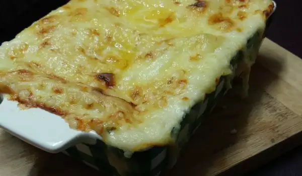 Feta Cheese and Spinach Lasagna