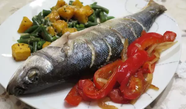 Baked Sea Bass in Baking Paper