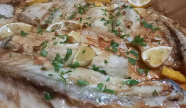 Oven-Baked Sea Bass