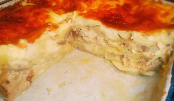 Chicken Lasagna with Bechamel Sauce