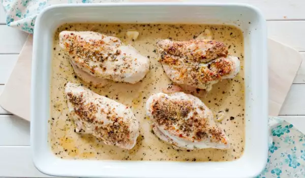 Creamy Lemon-Flavoured Chicken Breasts