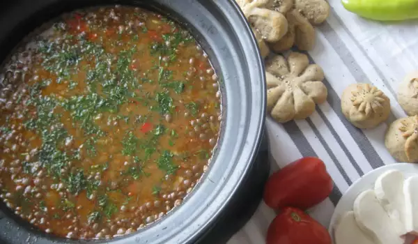 Lentil Stew in a Crock Pot