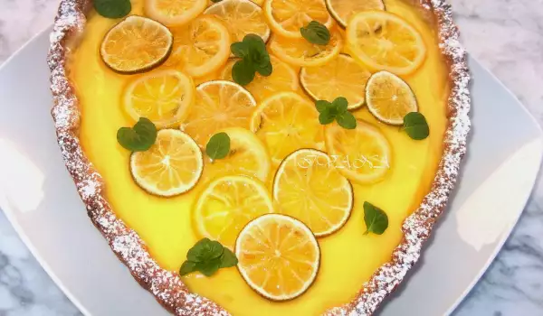 Lemon Heart Crostata